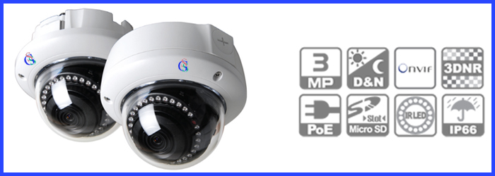 3MP Dome Network Camera